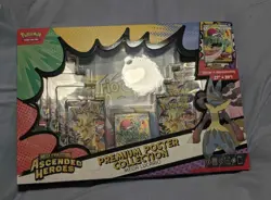 Pokemon Ascended Heroes Premium Poster Collection Mega Lucario EX - NEW & SEALED - Image 1
