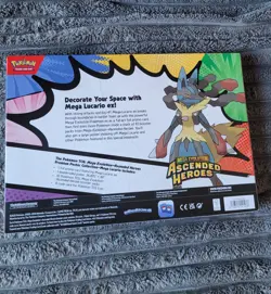 Pokemon Ascended Heroes Premium Poster Collection Lucario - Image 2