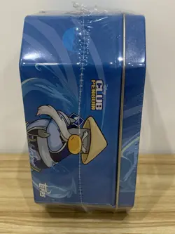 Disney Topps Club Penguin Card Jitsu Water Tin SEALED See Photos - Image 3