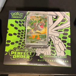 Pokemon TCG Perfect Order Pokemon Center Elite Trainer Box + EXTRA PC ETB PROMO - Image 1