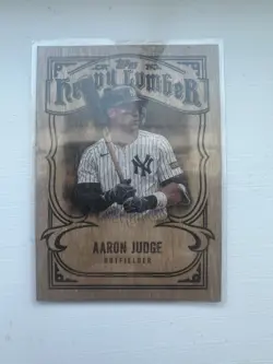 2026 Topps Series 1 Heavy Lumber Aaron Judge Yankees RARE INSERT CASE HIT 🔥 - Image 1