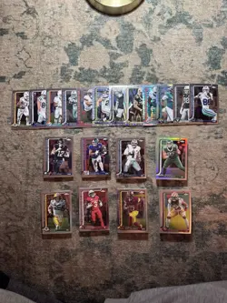 410+ FOOTBALL CARD LOT – MODERN + TOPPS 2025 CHROME HEAVY 🔥 - Image 2
