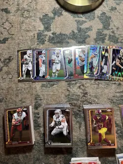 410+ FOOTBALL CARD LOT – MODERN + TOPPS 2025 CHROME HEAVY 🔥 - Image 4