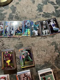 410+ FOOTBALL CARD LOT – MODERN + TOPPS 2025 CHROME HEAVY 🔥 - Image 5
