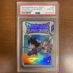 2025 Dragon Ball SDV2 Son Goku Childhood Extra PSA 10 - Image 1