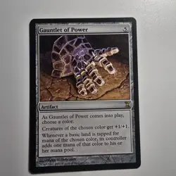 Gauntlet of Power - Time Spiral - Rare Artifact - Regular - Wizards MTG - Image 1