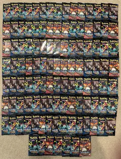 112 x SHINING FATES Sealed BOOSTER PACKS SWSH Era 2021 10 Pokemon Cards Per Pack - Image 1