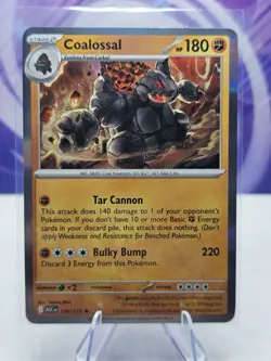 Coalossal 120/217 Holo Rare Mega Evolution: Ascended Heroes Pokemon TCG - Image 1