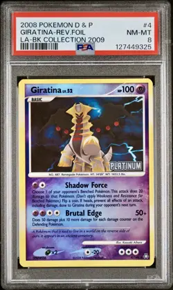 Pokemon Giratina TCG Platinum Burger King Promo #4 Reverse Holo - Image 1