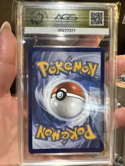 2024 POKEMON SVP EN-SV BLACK STAR PROMO #156 QUAGSIRE AGS 10 - Image 3