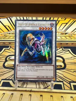 Yugioh Verbundeter der Gerechtigkeit Catastor DUDE-EN007 Ultra Rare - Image 1