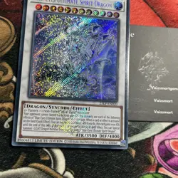 YuGiOh Blue-Eyes Ultimate Spirit Dragon 25LP Emblazoned Secret Rare WC 2025 - Image 2