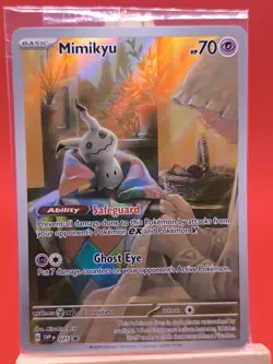 Mimikyu SVP075 Scarlet & Violet Illustration Rare Promo Pokemon Card * Sealed * - Image 1