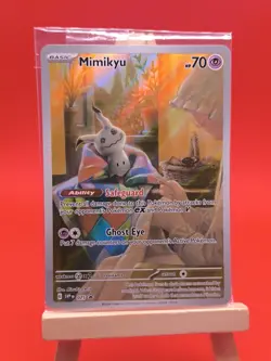 Mimikyu SVP075 Scarlet & Violet Illustration Rare Promo Pokemon Card * Sealed * - Image 3