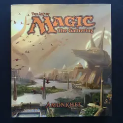 The Art of Magic the Gathering AMONKHET Hardback Book, large 240 pages EX - Image 1