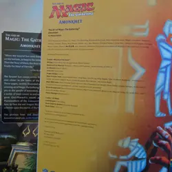 The Art of Magic the Gathering AMONKHET Hardback Book, large 240 pages EX - Image 4