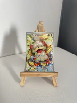 Hisuian Growlithe Pokemon TCG S&V Twilight Masquerade Illustration Rare 181/167 - Image 1