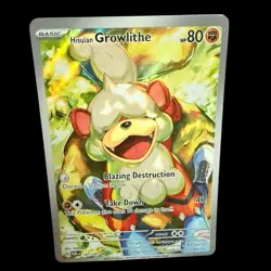 Pokemon TCG Hisuian Growlithe 181/167 Illustration Rare Twilight Masquerade NM - Image 2