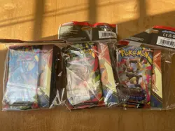 Three (3) New Sealed Pokemon Phantasmal flames mini portfolios - Image 1