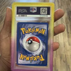 2001 POKEMON NEO REVELATION 1ST EDITION AMPHAROS HOLO RARE NEAR MINT PSA 7 - Image 4