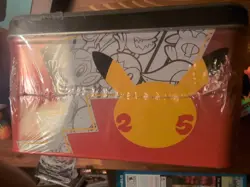 Pokemon Celebrations 25th Anniversary Collector's Chest Lunch Box Tin - Image 5
