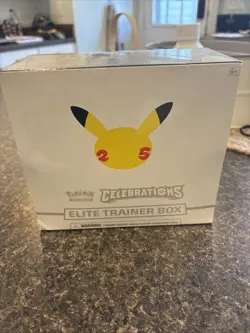 Pokemon Celebrations Elite Trainer Box ETB 25th Anniversary New Factory Sealed 820650809439 - Image 1