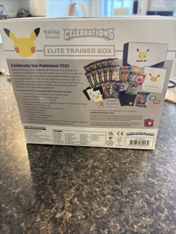 Pokemon Celebrations Elite Trainer Box ETB 25th Anniversary New Factory Sealed 820650809439 - Image 3