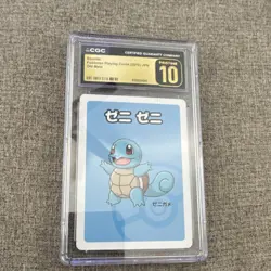 Squirtle Old Maid Pokemon Card Japanese CGC 10 Pristine Graded 2019 - Image 1
