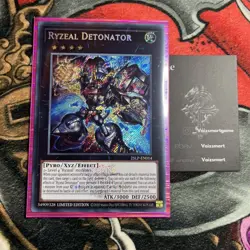 YuGiOh Reseal Detonator 25LP Emblazoned Secret Rare WC 2025 Limited Pack - Image 1