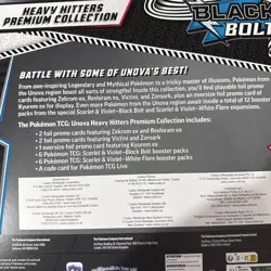 Pokemon TCG: Pokemon Unova Heavy Hitters Premium Collection (Costco Exclusive) - Image 3