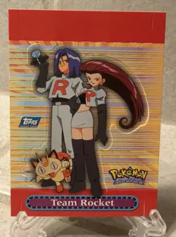 Team Rocket- Pop-Up 5 of 10-Pokemon TV Animation 3-Topps 2000-NM Blue Label - Image 1