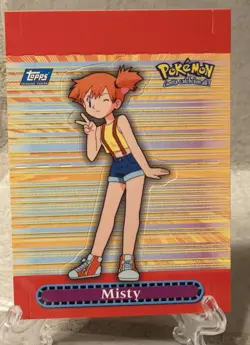 Mint 2000 Topps Pokemon TV Animation Edition Pop-Up Misty #4 Pop Rare Card - Image 1
