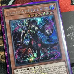 YuGiOh Diabellstar the Black Witch 25LP EMBLAZONED Secret Rare WC 2025 Limited P - Image 3