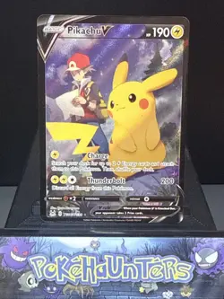 Pokemon Card Pikachu V TG16/TG30 Full Art Ultra Rare Lost Origin Near Mint - Image 1