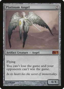 MTG Platinum Angel - 218 / English / Near Mint - Image 1