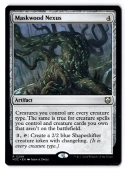 Maskwood Nexus NM* Modern Horizons 3 Commander 0299 mtg -UnltdCards - Image 1