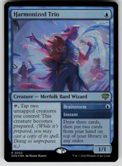 Harmonized Trio Foil Rare Secrets of Strixhaven 52 MTG Near Mint 2026 - Image 1