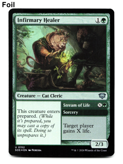 Infirmary Healer (FOIL) - [Secrets of Strixhaven] MTG SOS 152 NM 🌳 - Image 1