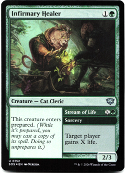 Infirmary Healer (FOIL) - [Secrets of Strixhaven] MTG SOS 152 NM 🌳 - Image 2