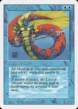 Lord of Atlantis - Revised Edition - Magic The Gathering - MTG - Image 1