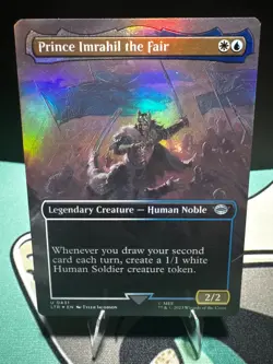 Prince Imrahil the Fair (Borderless) 431 LOTR: Tales of Middle-earth MTG Foil HP - Image 1