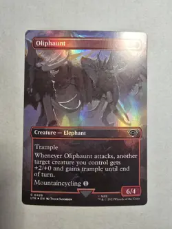 Oliphaunt (Borderless) Universes Beyond: the Lord of the Rings: Tales of... - Image 1