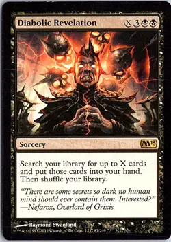 Diabolic Revelation R Magic 2013 (M13) 87 LP MTG - Image 1