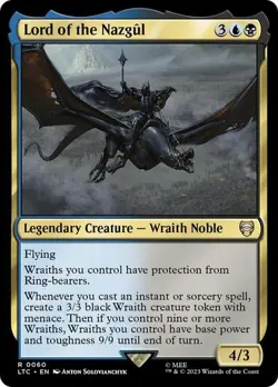 MTG - Lord of the Nazgul - Lord of the Rings Commander - Magic the Gathering - Image 1