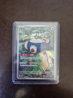 sv2a - 181/165 AR Snorlax / Relaxo Pokemon Karte Koreanisch Pokemon Card 151 NM - Image 1