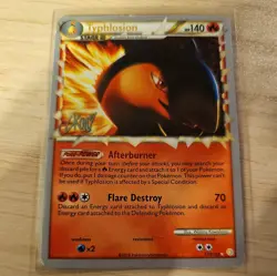 Typhlosion (Prime) - 110/123 - Pokemon Heart Gold Soul Silver Ultra Rare HP - Image 1