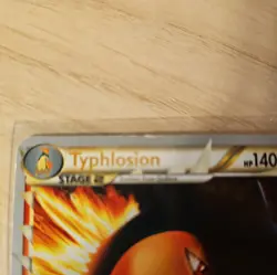 Typhlosion (Prime) - 110/123 - Pokemon Heart Gold Soul Silver Ultra Rare HP - Image 3