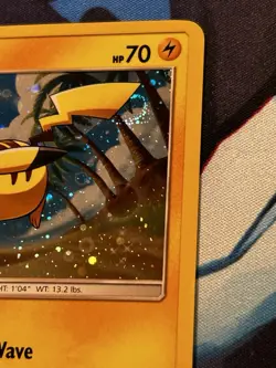 Pikachu Black Star Promo SM81 Rev Holo w/ Swirl Pokemon LP - Image 3