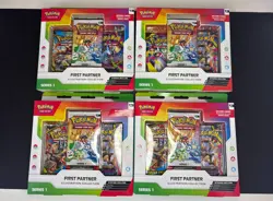 Pokemon TCG First Partner Illustration Collection: Series 1 - Sealed - x4 - Image 1