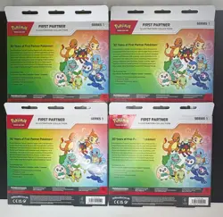 Pokemon TCG First Partner Illustration Collection: Series 1 - Sealed - x4 - Image 2